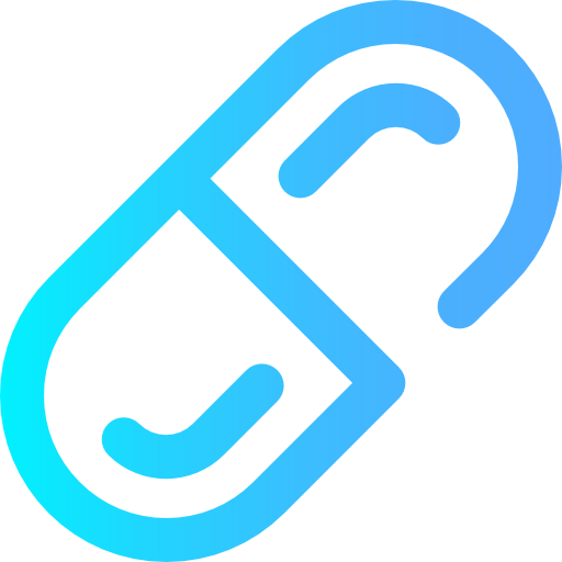 Pill icon representing medication prompts and routine support